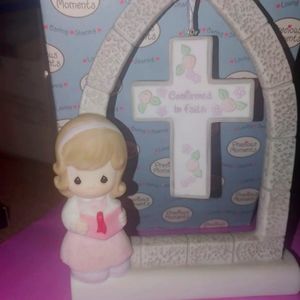 Precious Moments Girl confirmed in faith Picture Frame